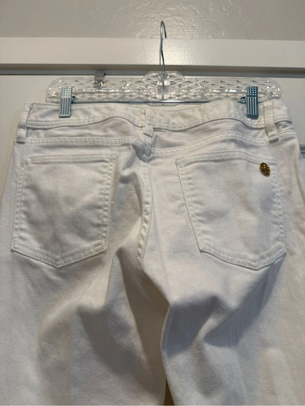 Tory Burch white slight